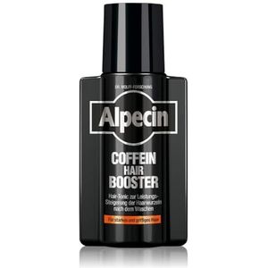 Alpecin Black Hair Booster Tonic 1x 75ml | Voorkomt haaruitval en ondersteunt de haargroei | Voor alle haar en hoofdhuid types | Energizer voor sterk haar | Made in Germany