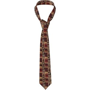 OdDdot Lodge Beer Herten Vis Mannen Polyester Mode Print Tie Geweldig Voor Zakelijk Dagelijks Werk Bruiloft Feest Dansen Geschenken Etc, Lodge Bear Herten Vis, Eén maat