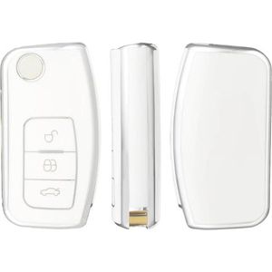 Autosleutel beschermhoes TPU Auto Flip Key Case Cover Voor Hyundai I30 Voor Origineel Voor Solaris Voor Tucson I30 I35 I40 Voor KONA Voor Genesis Voor Santa Fe Houder Shell Sleutel Shell(4)