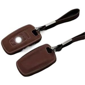 Autosleutelhangerafdekking Voor Bmw X3 X5 X6 Lederen Autosleutel Case Cover 1 3 5 7 Serie F30 F34 E60 E90 F10 E34 E36 F20 G30 F15 F16 Sleutel Shell(3)