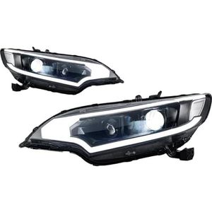 Car Headlight Protective Auto-onderdelen Koplampen LED-dagrijverlichting Dual Projector DRL Auto Accesorios Gemodificeerde Voor Jazz Voor Fit 2014-2019 2020 Stofkap voor koplampen