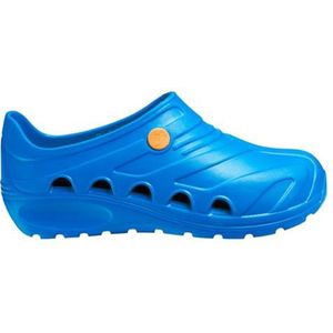 SAFETY JOGGER OXYVA Werkschoenen voor dames en heren, antistatische en antislip veiligheidsschoenen, lichte klomp voor geneeskunde, verzorging en horeca, antibacterieel, Blauw Ebl, 35 EU