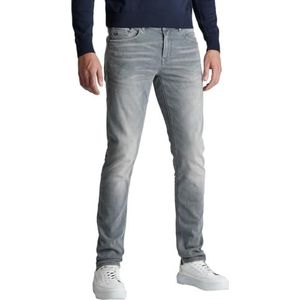 PME Legend Heren Slim Fit Jeans Tailwheel, grijs, 34W x 30L