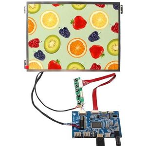 VSDISPLAY 10.4 inch 1024x768 4:3 IPS LCD scherm met Type C USB LVDs Controller Board, met Locatie Gaten, voor Industriële vervanging display/Retro Video Gaming Monitor