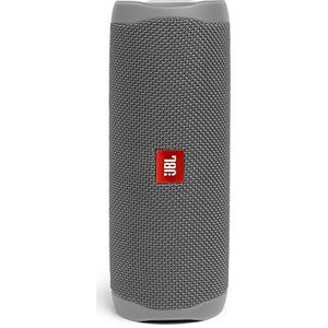 JBL Flip 5 draagbare Bluetooth luidspreker met oplaadbare batterij, waterdicht, compatibel met PartyBoost, grijs