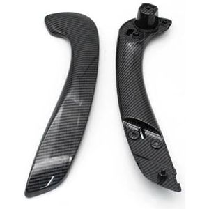 Binnendeurgreep Auto Voor Megane 3 Voor Fluence 2008-2016 Zwart Interieur Voordeur Links Rechts 809600015R 197012651 Auto Binnen Deurgrepen(Assembly Carbon L)