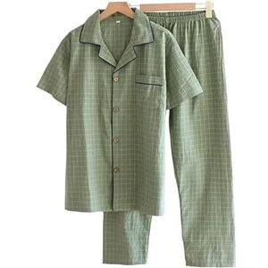 Premium pyjama's for heren, groot en lang, Home Essentials, zachte stretch loungeset, ademend, elastische taille, nachtkleding, ontspannende thuiskantoorkleding, comfortabele outfit for de hele dag(Li