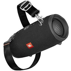JBL Xtreme 2 muziekbox in zwart – waterdichte, draagbare stereo Bluetooth speaker met geïntegreerde powerbank – met slechts één batterijlading tot 15 uur muziekgenot