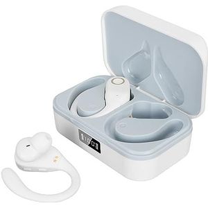 Vertaler-oortelefoon, Draadloze Vertaler-oortelefoon 144 Talen Real-time Oorstereo-stereo met Oplaadetui voor IOS-leren (Wit)