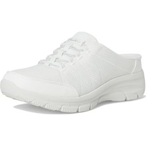 Skechers Modern Comfort Women's Easy Going-My Pace Pantoffels voor dames, Wit weelderige tuin, 42 EU