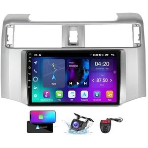 Android 13 9 Inch 2 Din QLED Autoradio Voor Toyota 4Runner 5 N280 2009-2020 - Camera DVR - Steun Carplay Android Auto DSP Stuurwiel FM RDS DAB WIFI 4G Bluetooth 5.0 Split-Screen(NF-2)