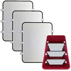 3 Stuks Divider Tray voor Bogg Bag, Strandtas Accessoires Organizer Tray, Organiseren Bogg Tassen en Verdeel Ruimte, Lade Insert voor Rubber Open Strand Tote Handtas (zwart)