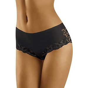 WOLBar Elegante slip voor dames WB432, Blanco Y Gris, S