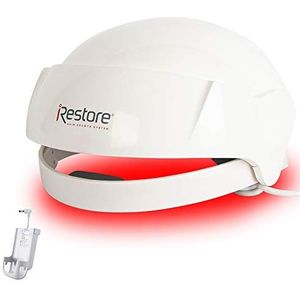 Essentiële haaruitval oplossing FDA Cap, met oplaadbare batterij Pack haargroei behandeling hoed - FDA goedgekeurd voor voorkomt verder haarverlies mannen en vrouwen en met premium rood licht