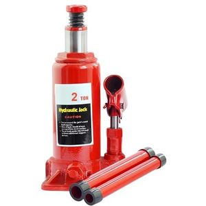 Vloerkrik, 2/5/10 Ton Gelaste Hydraulische Auto Flessenkrik Krik Pad Auto Lift Stand Auto Hydraulische Krik for Auto Pick-up Truck Camper Reparatie,Krik hem op(2 Ton)