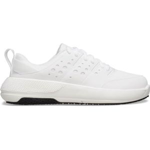 Op de klok werk sneakers, Wit, 5.5 UK