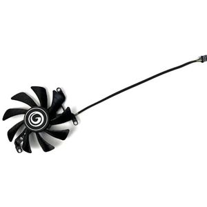 Koelventilator 85MM 4-pins TH9215S2H RTX3060 TI GPU-ventilator voor Gainward RTX 3060 Ti Ghost grafische kaartventilator(Brown)