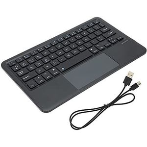 Touchpad-toetsenbord, klein draagbaar oplaadbaar draadloos touchpad-toetsenbord voor Matepad 11 voor IOS-tablet(zwart)