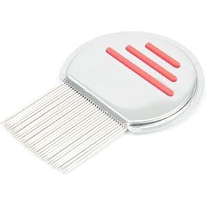 1 ST Rvs Kam Kinderen Haar Rid Hoofdluis Super Dichtheid Tanden Verwijderen Gratis Haar Tool Dropship (Maat: C)