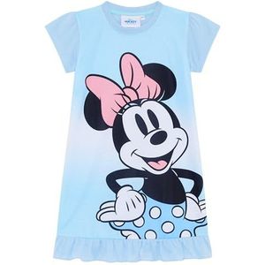 Minnie Mouse Meisjes Blauw Nachtjurkje, Blauw, 3-4 jaar