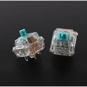 JJCFGRDM Tealios V2 lineaire schakelaars Mechanisch toetsenbord aangepaste schakelaar GATERON productie Pcb mount 67g 5pin (kleur: 70 stuks)