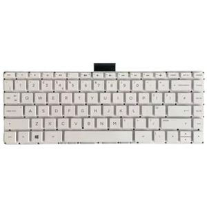 Laptop toetsenbord Voor For HP Stream 14 Pro G3 Wit UK English Layout
