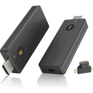 FAIRBEE Draadloze HDMI-zender en -ontvanger Kit, 4K, 2-in-1 Adapter, Plug and Play
