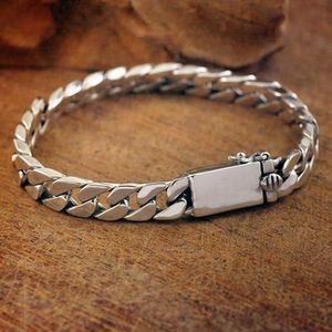 Vintage gotische metalen schedel ketting armband voor mannen gepersonaliseerde Cool dagelijkse Punk Rock fiets sieraden cadeau