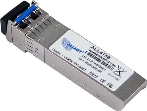 Allnet - ALL4758-INDU - Vezeloptische Netwerk Transceiver Module - Zilver - 1310nm - 10000Mbit/s