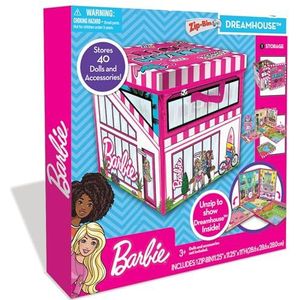 Mattel Barbie A1465XX - Zipbin droomhuis opbergkist met speelmat