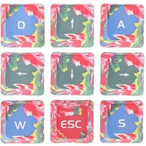 PBT Keycap, Slijtvast Eenvoudige Installatie OEM-hoogte Toetsenbord Keycaps voor de Meeste Mechanische Toetsenborden