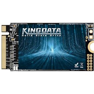 KINGDATA M.2 2242 SSD 256GB NVMe PCIe Gen3 x 4 Interne Solid State Drive, 3D NAND TLC, Gaming SSD, R/W snelheid tot 2200MB/s en 1800MB/s (M.2 2242 PCIe, 256 GB)