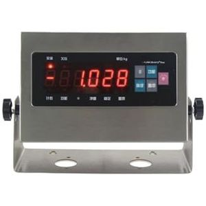 Load Cell, Load Cell Amplifier, Roestvrijstalen instrument Elektronische weegschaal Loadmeter Weegdisplaycontroller voor het meten van kracht, druk, verplaatsing