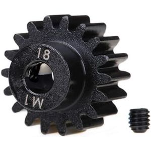 Traxxas Tandwiel, 18-T rondsel (1.0 metrische steek) (geschikt voor 5 mm schacht) (TRX6491R)