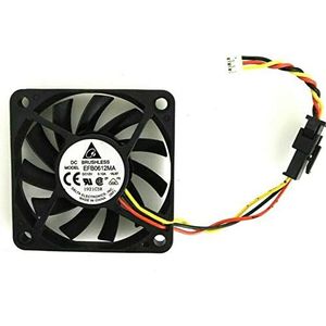 Delta EFB0612MA 6CM DC12V 0.12A Ultra-thin computer CPU cooling fan