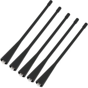 Create idea 5 stuks UHF-antenne 400-470MHz Talkie Antenne Antenne Compatibel met Motorola GP88S GP328 GP338 GP3188 GP3688 GP2000 GP328PLUS GP88S 16.9cm