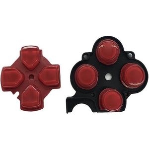 Rode Links Rechts Knop Sleutel Pad Set voor Sony PSP 3000 Slim Console Vervanging Reparatie Deel