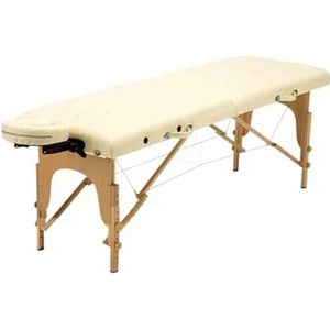 Draagbaar opvouwbaar schoonheidsmassagebed, tilbaar tatoeagebed met hoofdgat, acupunctuur- en vuurtherapie-begassingsbed, geschikt for spa-salon(Color 1,186x60x50-78cm)