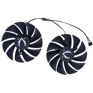 2 stuks videokaartventilator, GA92S2H, GPU-koeler voor ZOTAC voor RTX 4060 OC Spider-Man voor RTX4060 voor Destroyer HA