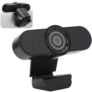 Webcam, digitale 5MP autofocus ruisonderdrukking Hd-computercamera, met microfoon Tutoring op afstand Videoclips voor studenten, docenten Live Borabcast