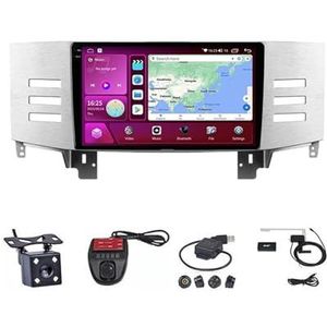 Android Double Din Car Stereo 9 Inch Touchscreen Autoradio Autotoebehoren Multimedia Stuurwielbediening met Navigatie Plug And Play Voor Toyota Mark X 1 X120 2004-2009 (Size : M100S WIFI 1G+16G)