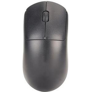 Draadloze Muis, 1200 DPI 2.4G Draadloze Pasvorm Palm Laag Stroomverbruik Draadloze Gamingmuis voor Laptop (Zwart)