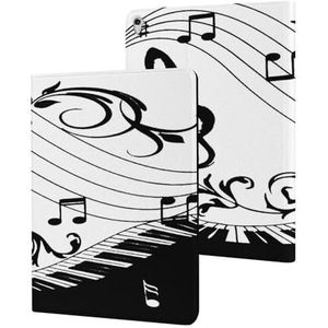 Chic Muziek Piano Toetsenbord Note Case Compatibel Voor ipad Pro/2016 ipad Pro (9.7 inch) Slim Case Cover Beschermende Tablet Gevallen Stand Cover