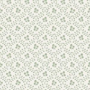 behang bloemen groen 53 cm x 10.05 m - van Sanders & Sanders