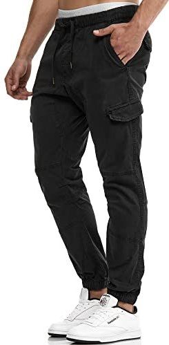 Cargobroek - Zwart - Katoen - Steekzakken en Cargozakken