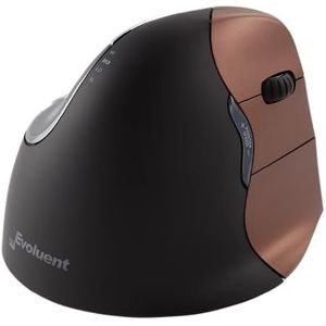 Evoluent VerticalMouse 4 Small Wireless muis Rechtshandig RF Draadloos Optisch
