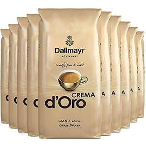Dallmayr Crema D'oro Fluweel, fijn en mild, hele bonen, 10 kg
