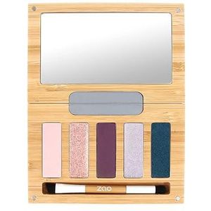 Zao Night & Roses Make-up-palet, navulbaar, biologisch veganistisch