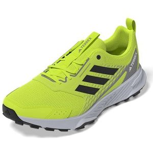 adidas Terrex Tracefinder 2 Trailloopschoen voor dames, Lucid Citroen Zwart Effen Grijs, 48 EU