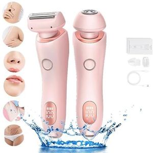 SilkGlide Pro - 2024 Beste elektrisch Scheerapparaat voor vrouwen, silk Glide pijnloze ontharing thuis, Silk Glide Pro Lady Shaver (roze)